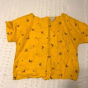 Cynthia Rowley linen shirt M